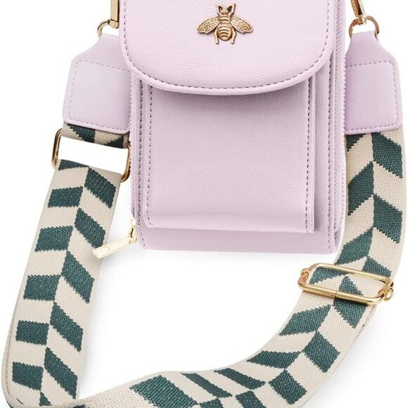 CrossBody Bags with Touchscreen Cell Phone Purse Window Zipper Pocket,RFID Block - Picture 6 of 6